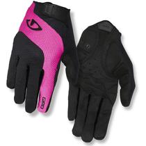 Luva Ciclismo Feminina Dedo Longo Giro Tessa Lf Preto/Rosa P