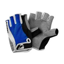 Luva Ciclismo Giant Road Pro Lite Azul e Cinza