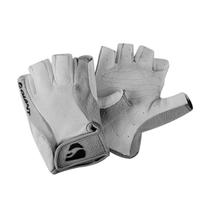 Luva Ciclismo Giant Road Pro Lite Branca e Cinza