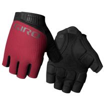 Luva Ciclismo Giro Bravo II Gel Dedo Curto Vermelho/Preto P