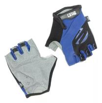 Luva Ciclismo Skin Sport Race Azul M G GG Masculino Feminino
