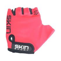 Luva Ciclismo Sport Fun Dedo Vazado Skin Rosa