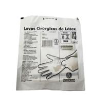 Luva Cirúrgica De Látex Estéril Com Pó 7,0 Descarpack