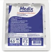 Luva Cirurgica Esteril 6,5 c/po - MEDIX Luva Cirurgica Esteril 6,5 c/po - MEDIX