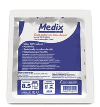 Luva cirurgica latex c po tam 8.5 par 5942 -medix