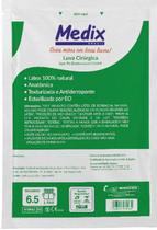 Luva cirurgica latex s/po tam 6.5 par 9456 -medix