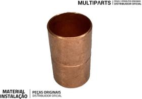 Luva Cobre 1.1/8 100220811 C115616 Material Instalação - Material Instalacao Luva Cobre 1.1/8 100220811 C115616 Material Instalação - Material Instalacao