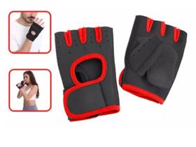 Luva Com Munhequeira, Utilizada Para Treinos Esportivos Luva Com Munhequeira, Utilizada Para Treinos Esportivos