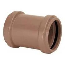 Luva Correr Pvc 85mm 3 Polegadas Pba Soldável C/ Anéis