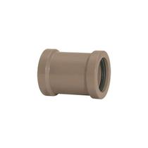 Luva Correr Soldável Amanco 25mm PVC para Instalação Hidráulica de Água Fria
