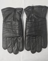 Luva Couro Forrada Pelo Masculina Motoboy Moto Frio Neve
