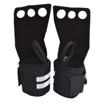 Luva Cross 3 Furos Com Munhequeira Craw Fitness