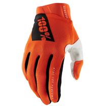 Luva Cross Motocross 100% Ridefit Laranja Cross Trilha Bike