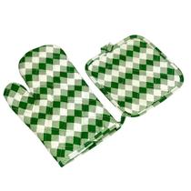 Luva Culinária Térmica Forno Alta Temperatura Resistente Cor:Verde Luva Culinária Térmica Forno Alta Temperatura Resistente Cor:Verde