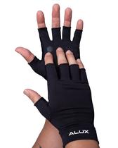 Luva Curta com Proteção Solar Alux - Cor Preta -Tamanho M Luva Curta com Proteção Solar Alux - Cor Preta -Tamanho M