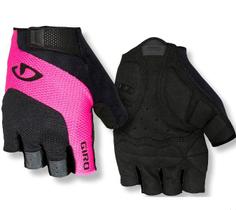 Luva Curta Giro Tessa Preto/Rosa