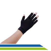 Luva Curta Proteção Solar FPU50 UVA UVB Dedos Longos Antiderrapante Dermato Moto Carro Ciclismo
