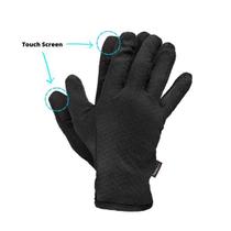 Luva Curtlo termica Tskin com touch screen preta