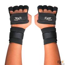 Luva De Academia Com Munhequeira Para Musculação Par De Luvas Treino Neoprene Exercício Funcional Fitness Bike