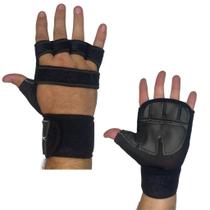 Luva de Academia - Grip Hook Treino Exercício Funcional - unissex