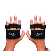 Luva De Academia Sem Polegar Para Musculação Par De Luvas Treino Neoprene Exercício Funcional Fitness Bike