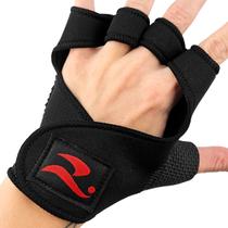 Luva de Academia Treino Protetor de Palma Neoprene Supergrip Preto