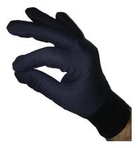 Luva De Algodão Preta Com Punho Kit 02 Pares Tamanho M