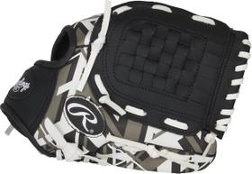 Luva de beisebol Rawlings REMIX T-Ball & Youth 10,5 polegadas preta Luva de beisebol Rawlings REMIX T-Ball & Youth 10,5 polegadas preta