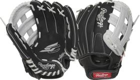Luva de beisebol Rawlings SURE CATCH T-Ball Youth 11 preta/cinza