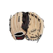 Luva de beisebol Wilson A450 12” Youth Outfield Left Hand Luva de beisebol Wilson A450 12” Youth Outfield Left Hand