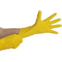 Luva de Borracha Látex Multiuso Amarela - MBlife