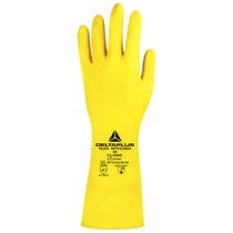 Luva de Borracha Natural Flocada 30cm Deltaplus WPSVE200JA09