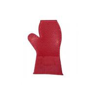 Luva de borracha vermelha para limpeza de equinos Luva de borracha vermelha para limpeza de equinos