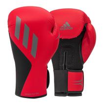Luva de Boxe adidas em PU Speed TILT 150 Vermelho e Cinza