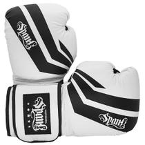 Luva De Boxe E Muay Thai Confy Spank - Branco - 12Oz