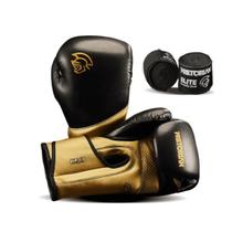 Luva de Boxe e Muay Thai Elite Pretorian + 1 Par de Bangadens 3.5 Metros Luva de Boxe e Muay Thai Elite Pretorian + 1 Par de Bangadens 3.5 Metros