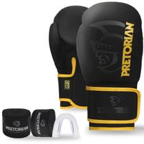 Luva de Boxe e Muay Thai First FX2 Pretorian