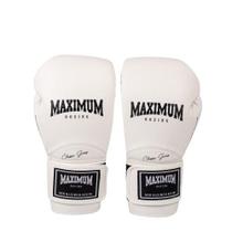 Luva De Boxe E Muay Thai Maximum New Classic White 12oz
