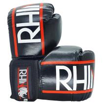 Luva De Boxe E Muaythai Rhino - Preta