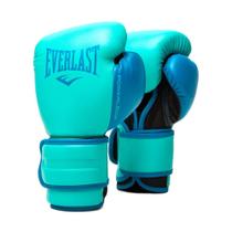 Luva de Boxe Everlast PowerLock - Verde e Azul