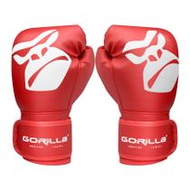 Luva De Boxe Infantil Gorilla 08Oz Treino Menino Menina Muay Thai Original