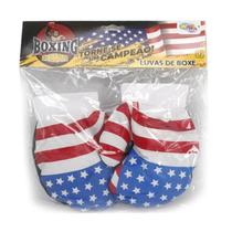 Luva de Boxe Infantil USA Brinquedo Esportivo Entretenimento 2 Peças