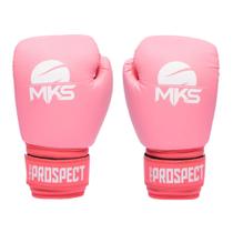 Luva de Boxe MKS Combat Linha New Prospect Rosa
