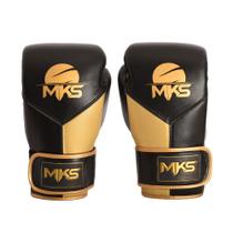 Luva de Boxe MKS Shield em Couro - Luva de Boxe MKS Shield em Couro -