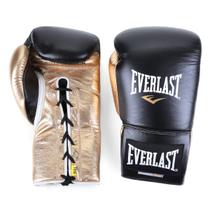 Luva de Boxe/ Muay Thai Everlast Powerlock Amarração 16 Oz