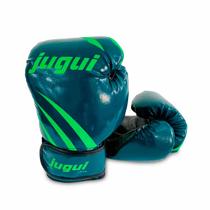 Luva de Boxe Muay Thai Garras - Verde - Jugui