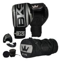 Luva De Boxe Muay Thai Kickboxing bolsa bandagem bucal case Bks