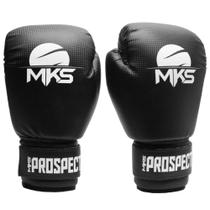 Luva de boxe muay thai kickboxing prospect preto - mks combat Luva de boxe muay thai kickboxing prospect preto - mks combat