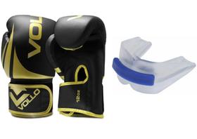 Luva de Boxe/Muay Thai Vollo + Protetor Bucal Duplo