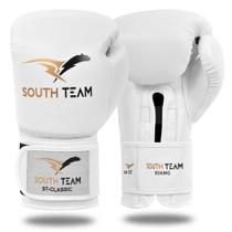 Luva De Boxe South Team Classic - Ideal para Treino De Impacto Muay Thai e Kickboxing Resistente Luva De Boxe South Team Classic - Ideal para Treino De Impacto Muay Thai e Kickboxing Resistente